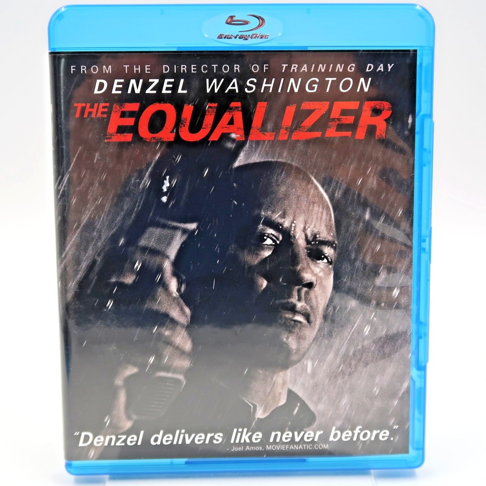 The Equalizer Blu-ray 2014 Denzel Washington Sony Pictures Action Movie